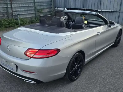 Usata Mercedes C250 Premium Plus 204 CV (150 kW) 2017 Grigio Cabrio