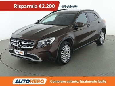 Usata Mercedes GLA200 Business 136 CV (100 kW) 2017 Marrone SUV