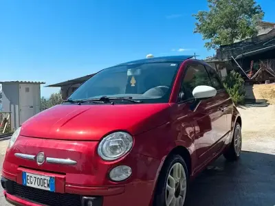 Usata Fiat 500 95 CV (69 kW) 2011 Rosso Berlina