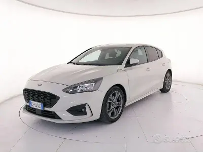 Usata Ford Focus ST-Line 125 CV (91 kW) 2021 Bianco Utilitaria