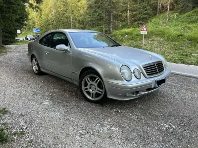 Usata Mercedes CLK200 Avantgarde 163 CV (119 kW) 2001 Grigio Coupé
