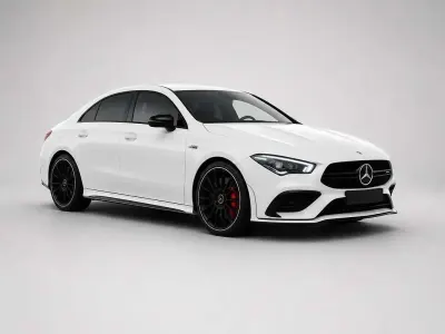 Usata Mercedes CLA35 AMG AMG 306 CV (225 kW) 2022 Bianco Coupé