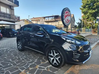 Usata Kia Sportage GT-Line 141 CV (103 kW) 2017 Nero SUV