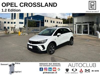 usata Opel Crossland 1.2 12V Start&Stop Edition del 2021 usata a Sassari
