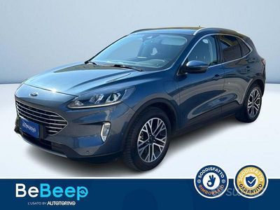 Usata Ford Kuga Business Edition 225 CV (165 kW) 2021 Blu metallizzato SUV