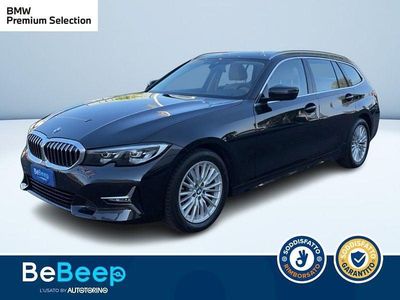 Usata BMW 320e Luxury Line 190 CV (139 kW) 2020 Nero metallizzato Station wagon