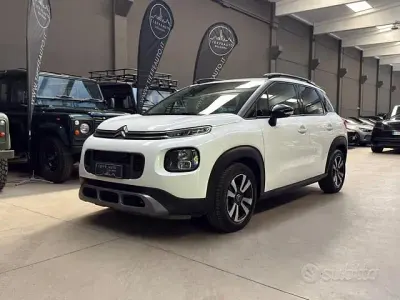 Usata Citroën C3 Aircross PureTech 82 CV (60 kW) 2019 Bianco metallizzato SUV