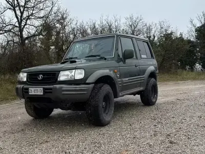 Usata Hyundai Galloper 100 CV (73 kW) 2001 Verde SUV