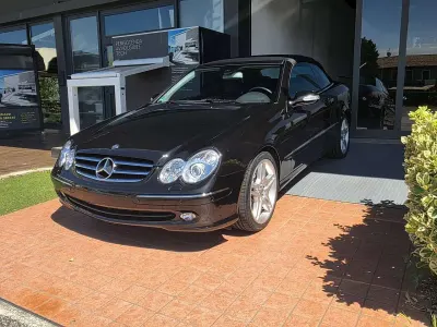 Usata Mercedes CLK200 Avantgarde 163 CV (119 kW) 2005 Nero Cabrio