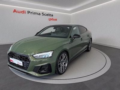 Usata Audi A5 Sportback S-Line 204 CV (150 kW) 2024 Verde metalizzato Utilitaria