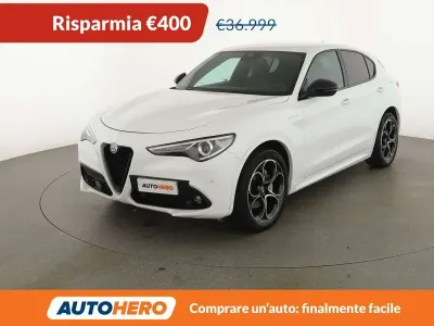 Brugt Alfa Romeo Stelvio Veloce 209 HK (153 kW) 2023 Hvid SUV