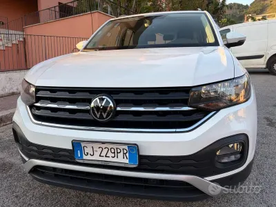 Usata VW T-Cross Style 95 CV (69 kW) 2022 Bianco SUV