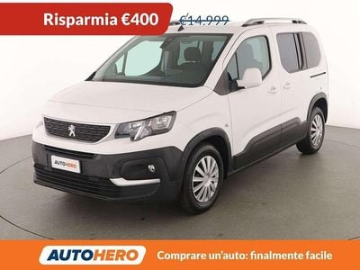 Usata Peugeot Rifter Active 102 CV (75 kW) 2019 Bianco Monovolume
