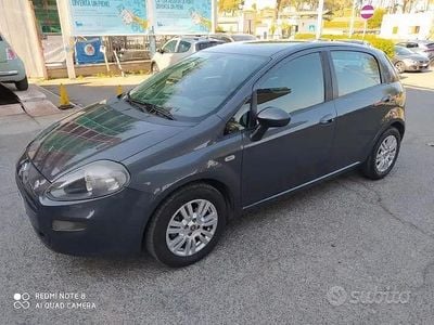 Usata Fiat Punto Lounge 85 CV (62 kW) 2014 Grigio Utilitaria
