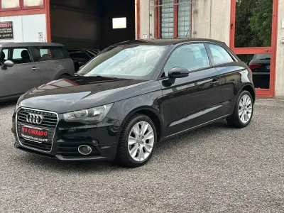 Usata Audi A1 Ambition 105 CV (77 kW) 2010 Nero Utilitaria
