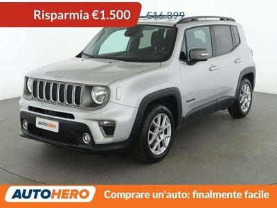 Argento Usata 2019 Jeep Renegade Limited SUV | 15.399 € (Ottimo prezzo)