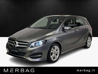 Usata Mercedes B180 109 CV (80 kW) 2018 Grigio Monovolume