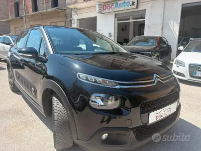 Usata Citroën C3 Feel 110 CV (80 kW) 2019 Nero Utilitaria
