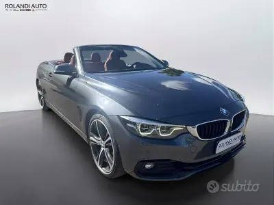 Usata BMW 430 Cabriolet Sport Line 258 CV (189 kW) 2017 Grigio Cabrio