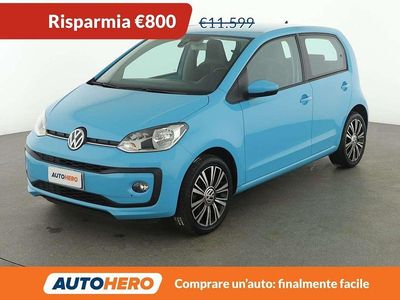 Usata VW up! high up! 60 CV (44 kW) 2019 Blu/azzurro Utilitaria