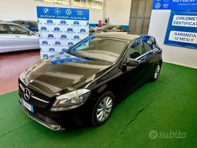 Usata Mercedes A180 Executive 109 CV (80 kW) 2016 Nero Berlina