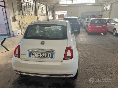 Usata Fiat 500 Lounge 85 CV (62 kW) 2016 Bianco Berlina