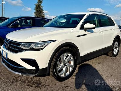 Usata VW Tiguan Elegance 150 CV (110 kW) 2021 Bianco SUV