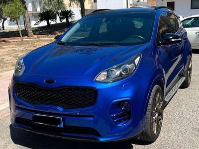 Usata Kia Sportage 116 CV (85 kW) 2017 Blu/azzurro SUV