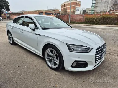 Usata Audi A5 Sport 170 CV (125 kW) 2018 Bianco Coupé