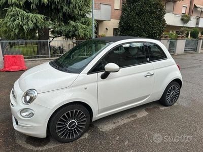 Usata Fiat 500C Launch Edition 70 CV (51 kW) 2021 Bianco Cabrio