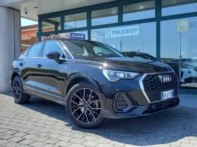 Usata Audi Q3 Sportback S-Line 150 CV (110 kW) 2021 Nero SUV