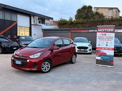 Usata Hyundai i10 67 CV (49 kW) 2018 Rosso Utilitaria