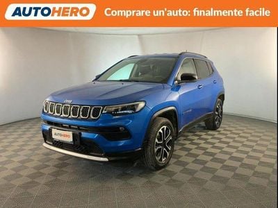 Usata Jeep Compass Limited 190 CV (139 kW) 2021 Blu SUV