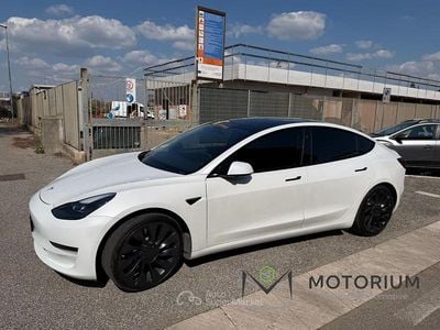 Usata Tesla Model 3 Performance 155 kW (211 CV) 2021 Bianco Berlina