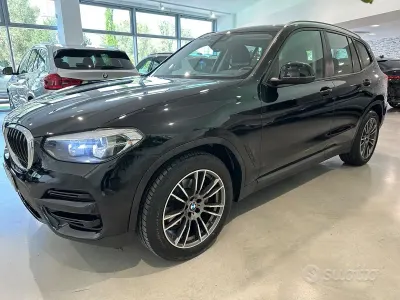 Usata BMW X3 Advantage 190 CV (139 kW) 2018 Nero SUV
