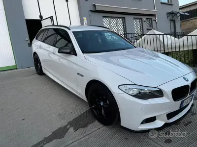 Usata BMW 520 M Sport 218 CV (160 kW) 2013 Bianco Station wagon