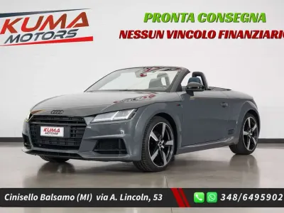 Usata Audi TT Roadster S-Line 179 CV (131 kW) 2016 Nanograu metallizzato cod. x7m Cabrio