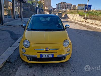Usata Fiat 500 Lounge 69 CV (50 kW) 2009 Giallo Berlina