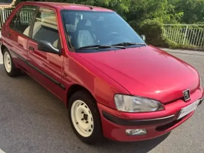 Usata Peugeot 106 75 CV (55 kW) 1997 Rosso Utilitaria