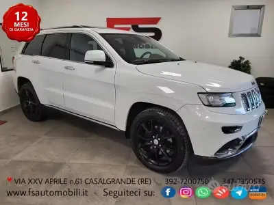 Usata Jeep Grand Cherokee Summit 250 CV (183 kW) 2015 Bianco SUV