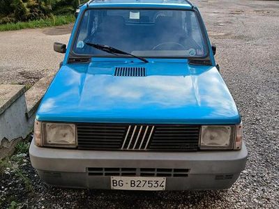 Usata Fiat Panda 45 CV (33 kW) 1990 Blu Utilitaria