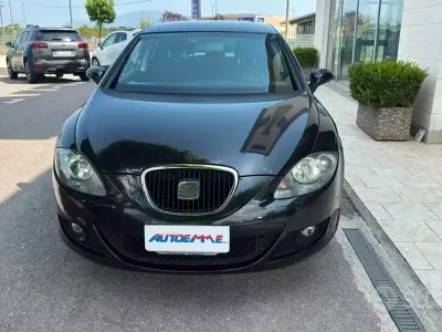 Usata Seat Leon Reference 105 CV (77 kW) 2008 Nero Utilitaria