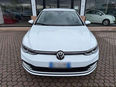 Usata VW Golf VIII Life 110 CV (80 kW) 2021 Bianco Berlina