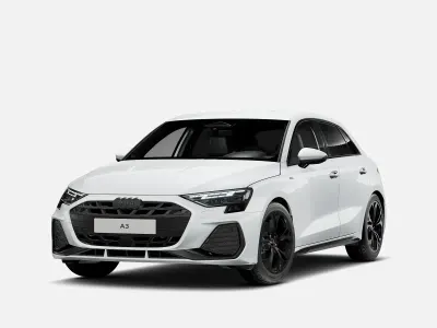 Nuova Audi A3 S-Line 150 CV (110 kW) 2026 Bianco ghiaccio metallizzato