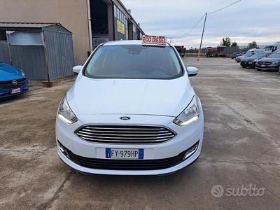 Usata Ford C-MAX Titanium 120 CV (88 kW) 2019 Bianco Monovolume