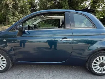 Usata Fiat 500 Lounge 69 CV (50 kW) 2018 Blu/azzurro Utilitaria