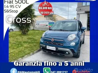 Usata Fiat 500L Cross 95 CV (69 kW) 2020 Blu Monovolume