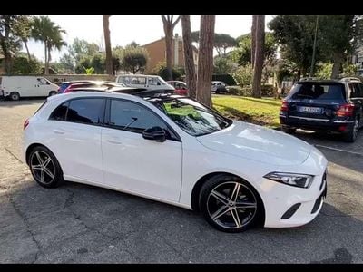 Usata Mercedes A180 116 CV (85 kW) 2019 Bianco Berlina