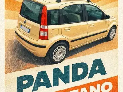 Usata Fiat Panda Climbing 60 CV (44 kW) 2009 Giallo Utilitaria