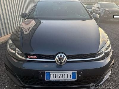 Usata VW Golf VII GTD 185 CV (136 kW) 2017 Grigio Berlina